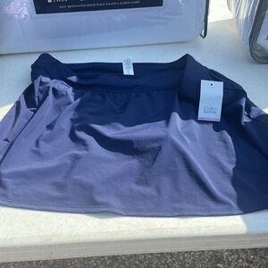 Croft & Barrow Women's Swim Skirt - Navy